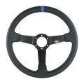 Sportovní volant FMIC.Pro Track kůže 350mm odsazení 90mm modrý-3
