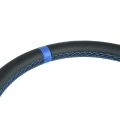 Sportovní volant FMIC.Pro Track kůže 350mm odsazení 90mm modrý-5