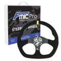 Sportovní volant FMIC.Pro D-Shape semišový 325mm odsazení 42mm žlutý-1