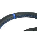 Sportovní volant FMIC.Pro D-Shape kůže 325mm odsazení 42mm modrý-5