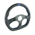Sportovní volant FMIC.Pro D-Shape kůže 325mm odsazení 42mm modrý-6