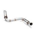 Complete exhaust system HONDA CIVIC TYPE R MK9 2.0T + CATALYST Euro 4 100 CPSI