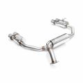 Complete exhaust system HONDA CIVIC TYPE R MK9 2.0T + CATALYST Euro 4 100 CPSI