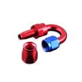 Koncovka Swivel FMIC.EU AN6 180' Viton červený-2
