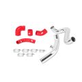 Mishimoto Mitsubishi Lancer Evolution VII/VIII/IX Upper Intercooler Pipe Kit 2001-2007 Red Hoses