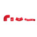 Mishimoto Mitsubishi Lancer Evolution VII/VIII/IX Upper Intercooler Pipe Kit 2001-2007 Red Hoses