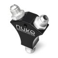 Nuke Performance Y-Block Adapter Fitting with 2x AN-8 and 1x AN-10