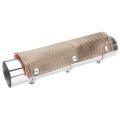 Titanium Pipe Shield 15cm x 30cm (6