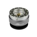 JRspec steering wheel quick release hub Srebrny