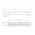 Univerzální pojezdy pro sportovní sedačky FMIC.Pro 400mm posuv 220mm-2
