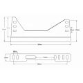 Konzole na boční uchycení sedačky FMIC.Pro FIA 360 × 125 mm-4