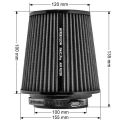 FMIC.Pro kuželový vzduchový filtr délka 100mm průměr 100mm-4