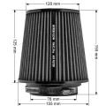 Stożkowy filtr powietrza FMIC.Pro dł. 125mm średnica montażowa 76mm