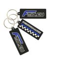 FMIC double-sided silicone keychain