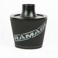 Universal Neck Black Large Aluminium Base Cone Filter Ramair JS-070-BK 70mm