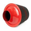 Universal Neck Black Large Aluminium Base Cone Filter Ramair JS-090-RD 89mm