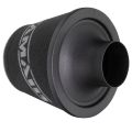 Universal Neck Black Large Aluminium Base Cone Filter Ramair JS-108-BK 80mm