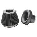 PRORAM PR-CC-194-150-VS-80 80mm ID Neck Medium Cone Air Filter with velocity stack