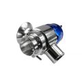Universal blow off valve with dual channel for 4- and 6-cylinder engines