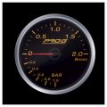 Wskaźnik Pro G Race Series 2 RS, doładowania Boost 2 Bar RED 60mm