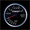 Ukazatel Pro G Race Series RS, přeplnění Boost 3 Bar WHITE 60mm