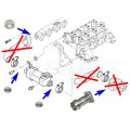 EGR Removal Delete Kit Blanking Plate for BMW E90 E92 E60 with 2.0 2.5 3.0 D engines