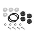 Quick Release Aluminium Bumper Fender Fastener Kit JRspec Black