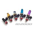 Zestaw 6 wtryskiwaczy paliwa Injector Dynamics 2000cc/min, Nissan GTR R35 VR38 60mm / 14mm (purple)