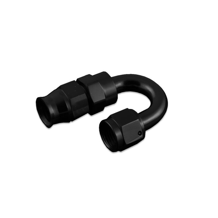 Koncovka 180' AN4 PTFE Černá