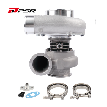 Turbocharger Pulsar PSR 6062E 700HP .82 Stainless Steel 2.5" V-Band Inlet 3" V-Band Outlet Ball Bearing