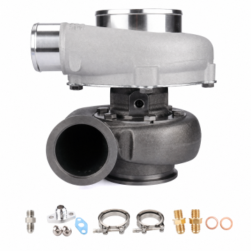 Turbodmychadlo Pulsar PSR 3076 Gen2 750HP 1.01 A/R T51R Mod vstup turbíny 2.5" V-Band výstup turbíny 3" V-Band dvojitá kuličková ložiska