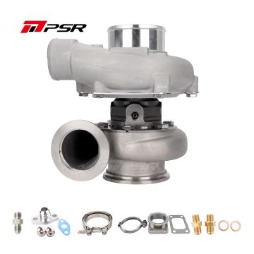 Turbocharger Pulsar PSR 3576 Gen2 .82 Stainless Steel Adapter T25 Inlet 3" V-Band Outlet Ball Bearing