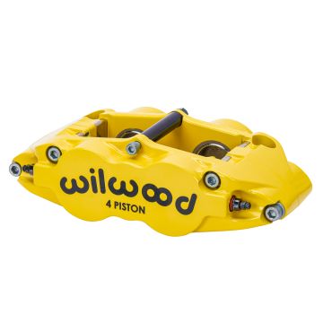 Brzdový třmen Wilwood 120-11782 FNSL4R universal žlutý 4 písty