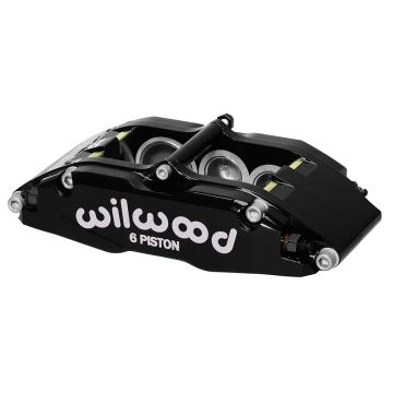 Brzdový třmen Wilwood 120-13382 Billet Narrow Superlite pravý černý 6 pístů
