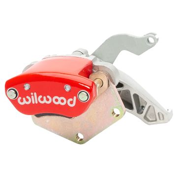 Brzdový třmen Wilwood 120-15353 MC4 Mechanical pravý červený 1 pístek