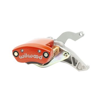 Brzdový třmen Wilwood 120-15484 MC4 Mechanical pravý červený 1 pístek