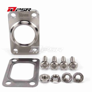 Pulsar PSR Billet Transition Flange T3 Open to 2" OD Tubing (Hardware Kit Included)