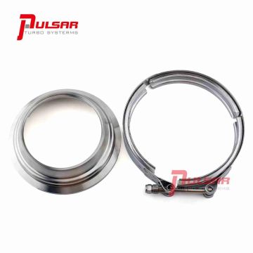 Pulsar PSR Flange Clamp Kit Stainless Steel 400 T6 Turbo 5" to 4"