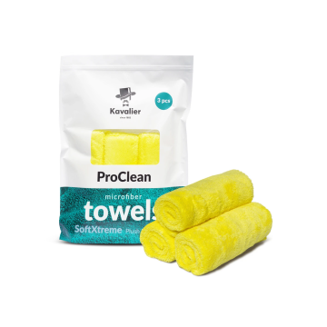 KAVALIER ProClean Microfiber Towel - SoftExtreme  Plush Perfection 3pack