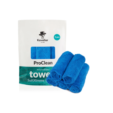 KAVALIER ProClean Microfiber Towel - SoftExtreme Ultra Soft Touch 5pack
