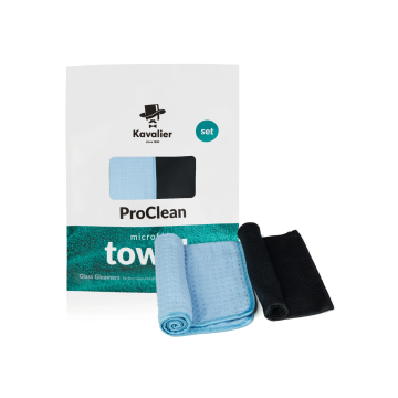 KAVALIER ProClean Microfiber Towel - Glass Gleamers Set 2pack