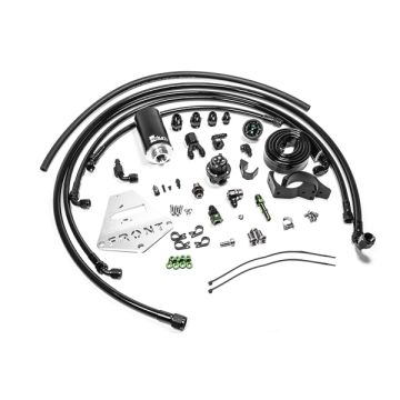 Fuel Hanger Plumbing Kit Radium Engineering for Chevrolet Camaro 2010-2015 Stainless Filter