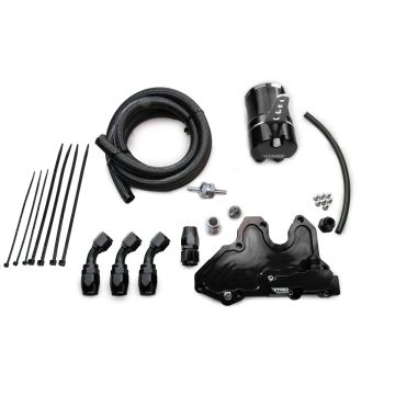 RTMG Performance Oil Catch Can Kit for 2.0 TSI EA888.4 for VW Holf 8R Small Black