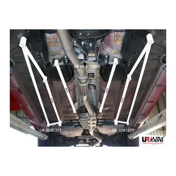 Mid Lower Bar Ultra Racing for Subaru Impreza/ STI 08+/ XV 12+