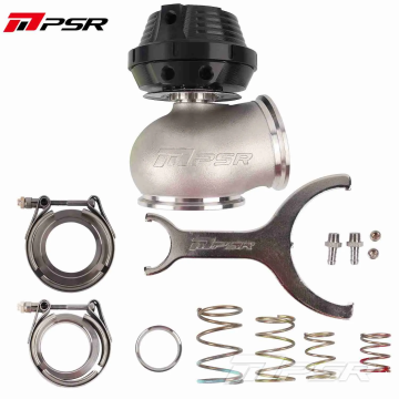 Pulsar PSR New Generation Wastegate 60mm V-Band External Wastegate Black