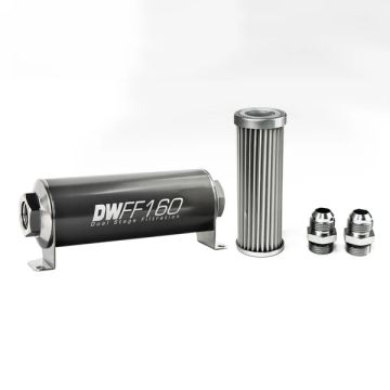 DeatschWerks In-Line Fuel Filter Kit -10AN 5micron 160mm