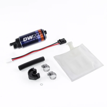 Pompa paliwa DW200 DeatschWerks (255lph), Subaru Forester 1997-2007, Subaru Impreza WRX/STI 1993-2007, Subaru Legacy 1990-2007 zestaw montażowy 9-0791