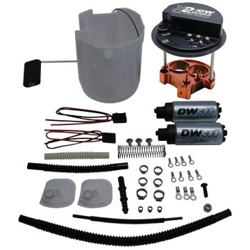 Modul palivového čerpadla řady X2 DeatschWerks s 2 DW300 pro 2010-15 Camaro LS 3.7 V6/SS LS3 6.2