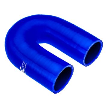 Silikonové koleno 180' 60mm Modré
