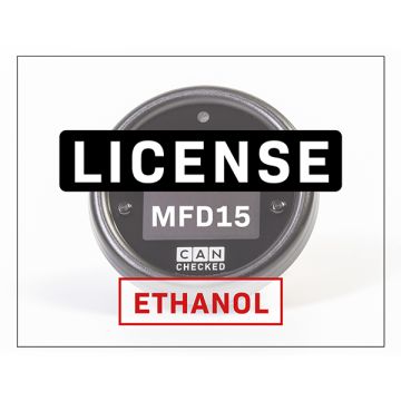 CANchecked licence na etanol pro MFD15